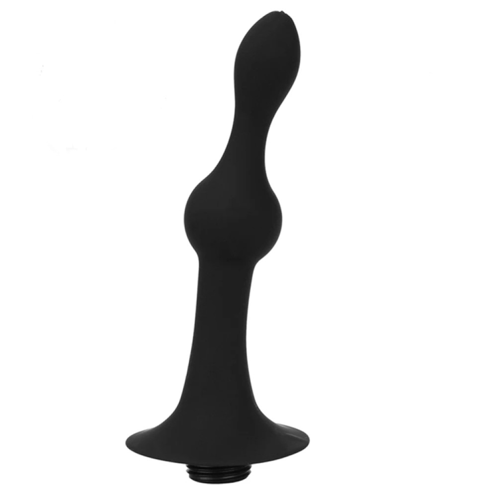 Силиконов анален душ Black Rosary