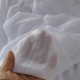 Прозрачен бял бански от две части с връзки Прозрачен бял бански от две части с връзки
