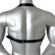 Мъжки Черен Кожен BDSM Харнес за Гърди и Рамене Мъжки Черен Кожен BDSM Харнес за Гърди и Рамене