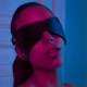 Черна кожена BDSM превръзка за очи