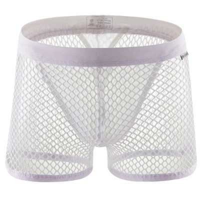 Бели мрежести мъжки боксерки White Net Бели мрежести мъжки боксерки White Net