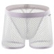 Бели мрежести мъжки боксерки White Net