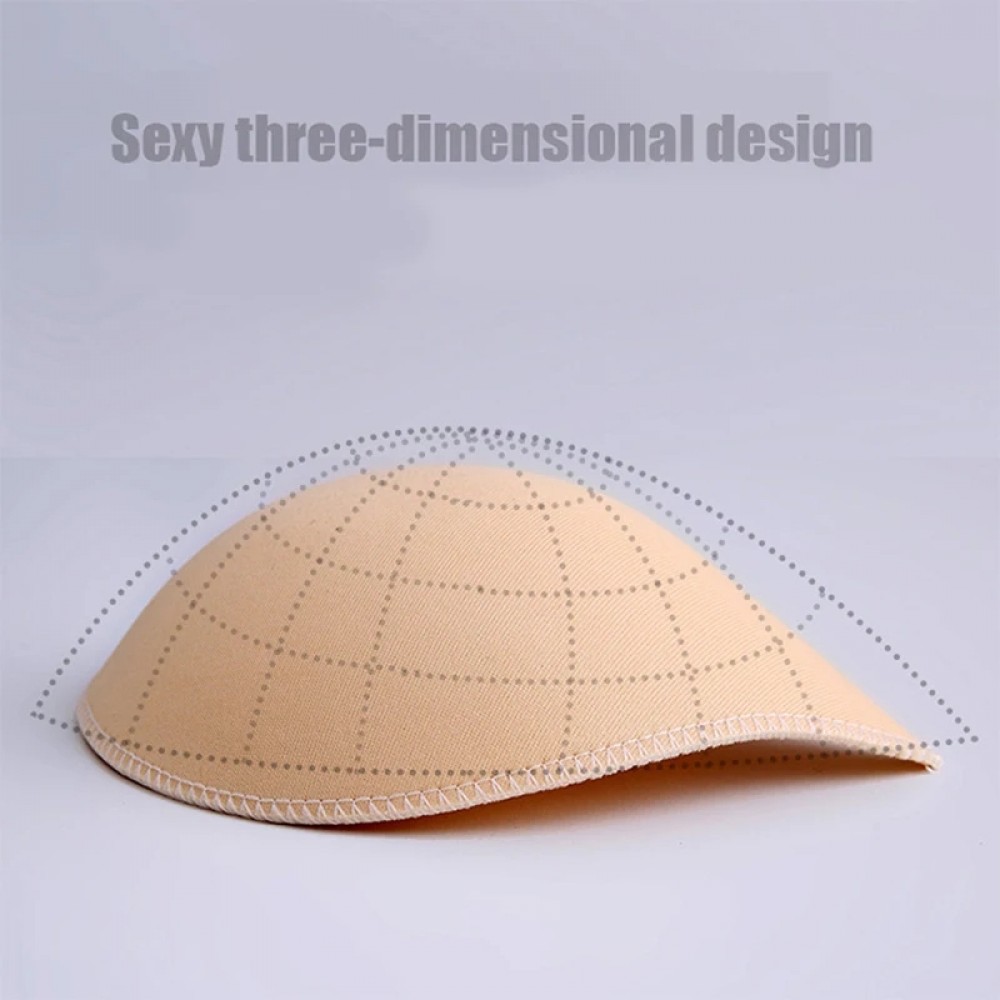 3D подплънки с форма на капка бежов цвят